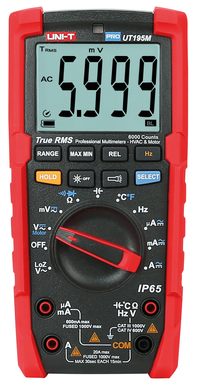 Unit UT195M Endüstriyel True RMS Multimetre