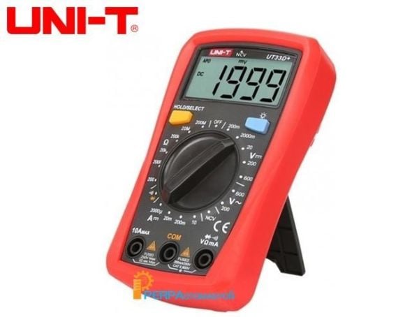 Unit UT33D+ 600V 10A Dijital Multimetre