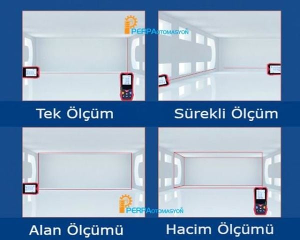 Unit LM100 Lazer Mesafe Ölçer Lazermetre 100m
