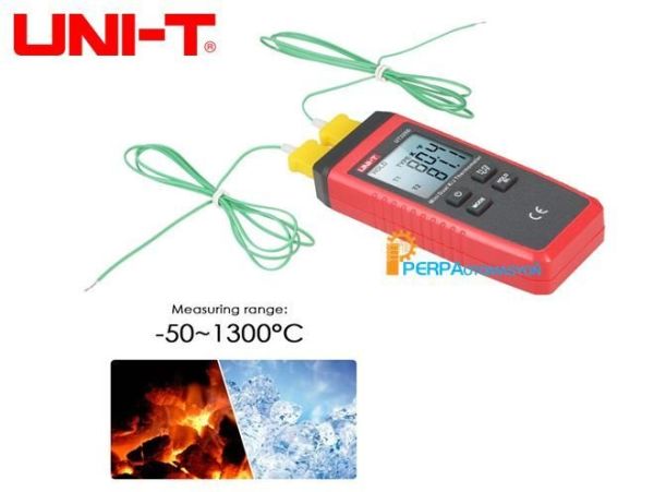 Unit UT320D Mini Dijital 2 Kanal Termometre