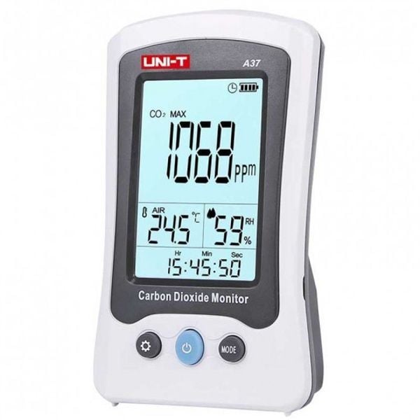 Unit A37 Karbondioksit Sıcaklık ve Nem Ölçer