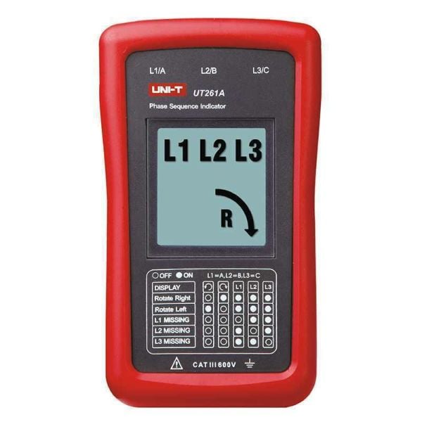 Unit UT 261A Faz Sırası Ölçer