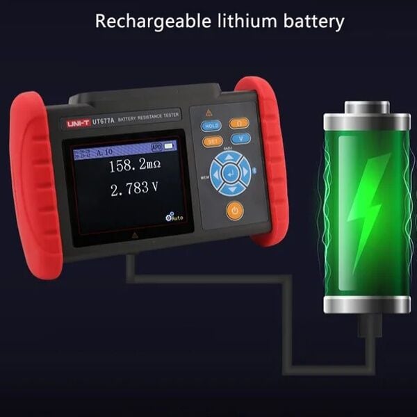 Unit UT677A Pil Batarya İç Direnç Test Cihazı