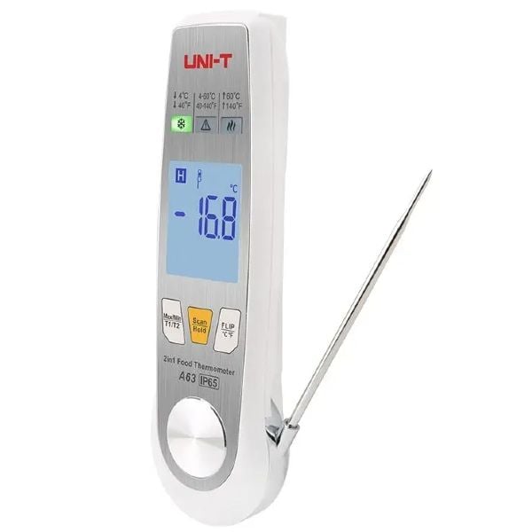 Unit A63 2'si 1 Arada Gıda Termometresi