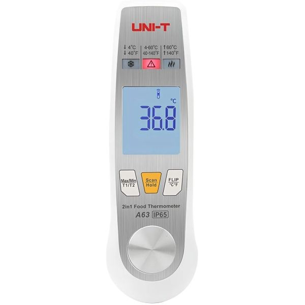 Unit A63 2'si 1 Arada Gıda Termometresi