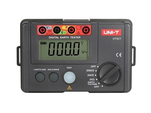 Unit UT521 Dijital Toprak Test Cihazı Toprak Megeri