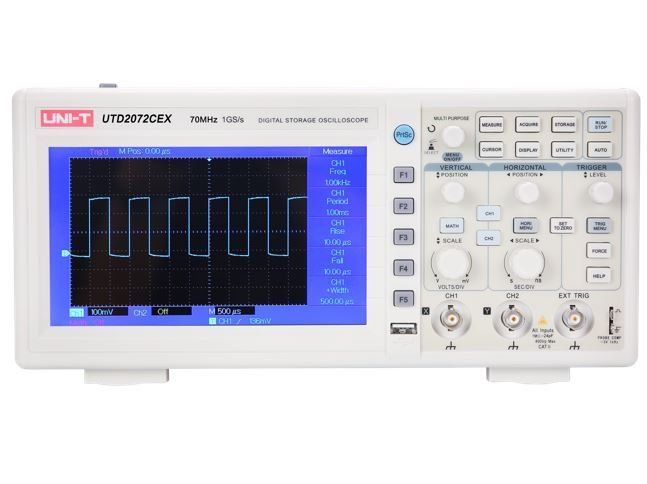 Unit UTD2072CEX Çift Kanal 70 MHz Dijital Osiloskop | 16.889,71 TL