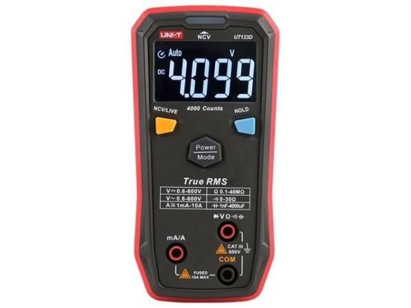 Unit UT123D Otomatik Akıllı Dijital Multimetre
