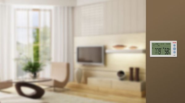 Unit A13T Dijital Saat Sıcaklık Nem Ölçer