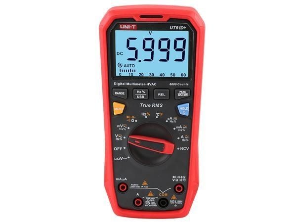 Unit UT61D+ 1000V True RMS Dijital Multimetre