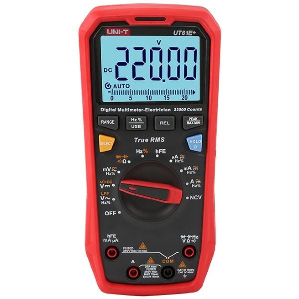 Unit UT61E+ 1000V True RMS Dijital Multimetre