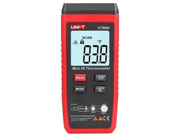 Unit UT306A Mini Kızılötesi Lazer Termometre
