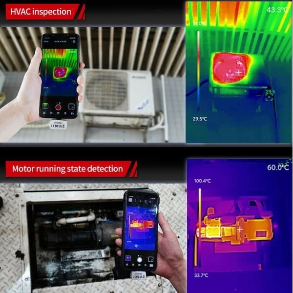 Unit UTi721M 256x192 Android Telefon Termal Kamera