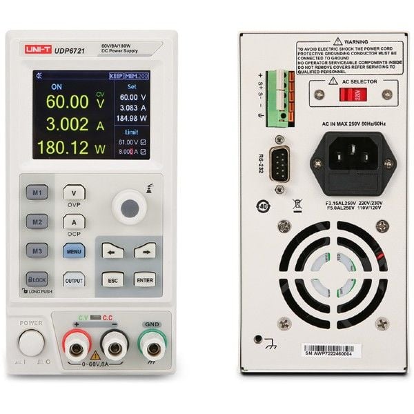 Unit UDP6720 60V 5A Programlanabilir Dc Güç Kaynağı