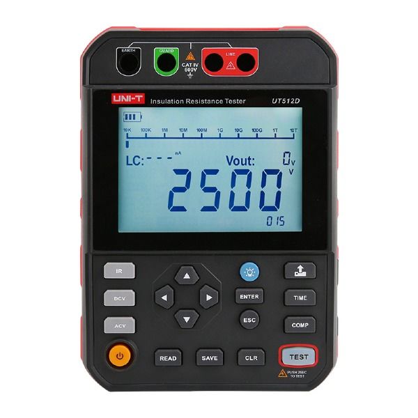 Unit UT512D İzolasyon Direnci Test Cihazı
