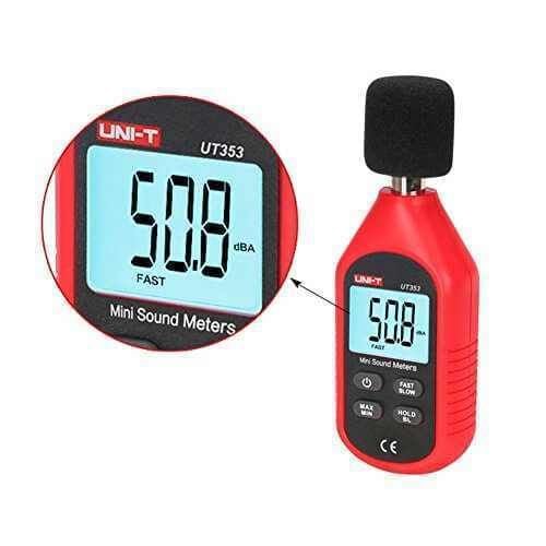 Unit UT353 Mini Desibelmetre – Ses Seviyesi ölçüm Cihazı