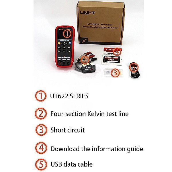 Unit UT622C Elde Taşınabilir LRC Metre