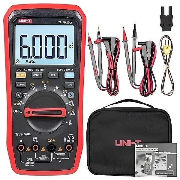 Unit UT17B MAX Profesyonel Dijital Multimetre Ölçü Aleti