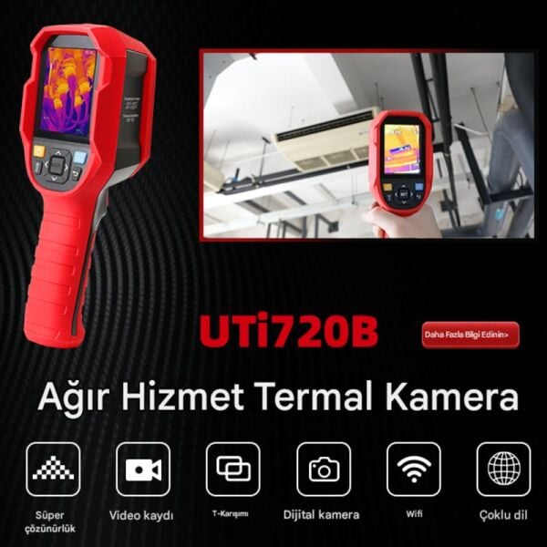 Unit UTi720B 256×192 Profesyonel Termal Kamera