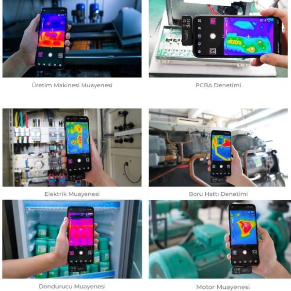 Unit UTi120MS 120×90 iPhone Telefon için Termal Kamera
