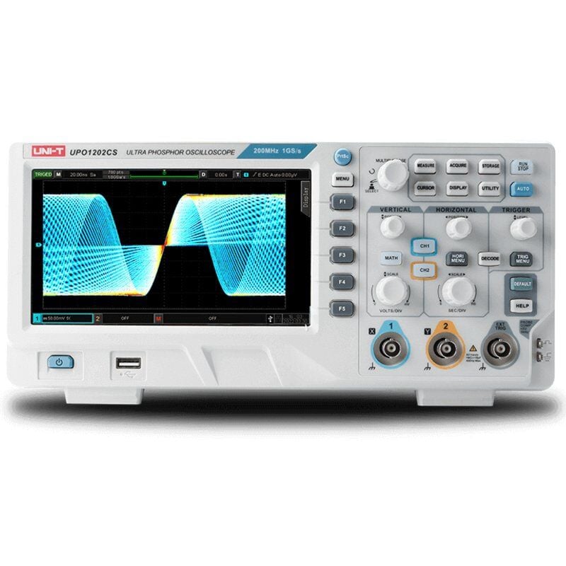 Unit UPO1102CS 100Mhz 2 Kanal Dijital Osiloskop