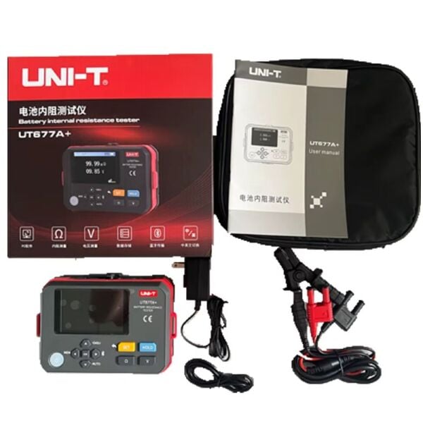 Unit UT677A+ Pil Dahili Direnç Test Cihazı