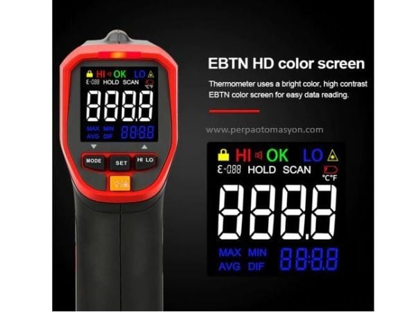 Unit UT302C+ Kızılötesi Lazer Termometre