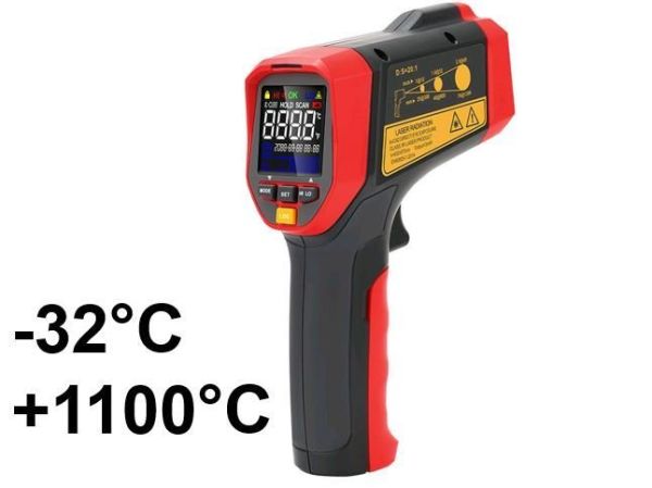 Unit UT302C+ Kızılötesi Lazer Termometre