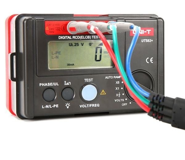 Unit UT582+ Dijital RCD (ELCB) Test Cihazı