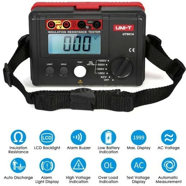 Unit UT501A Dijital İzolasyon Megeri