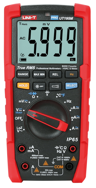 Unit UT195M Endüstriyel True RMS Multimetre