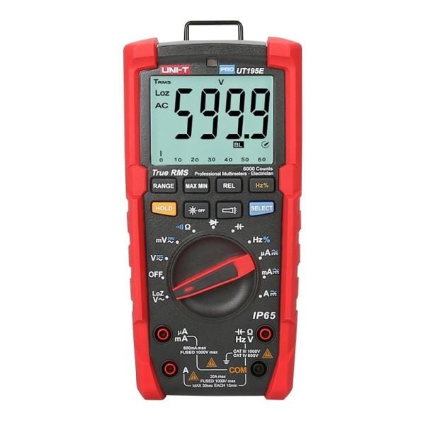 Unit UT195E Endüstriyel True RMS Multimetre