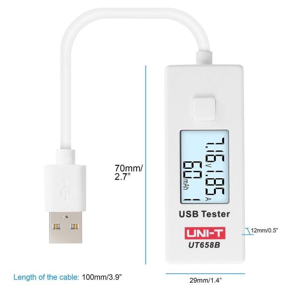 Unit UT658B Dijital USB Test Cihazı