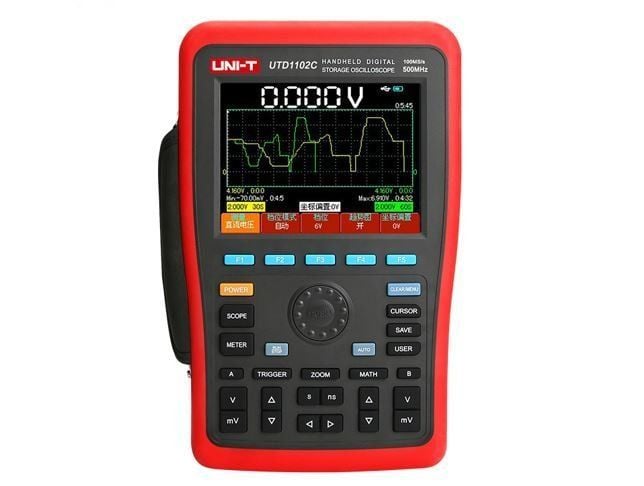 Unit UTD1102C El Tipi 100Mhz Dijital Osiloskop