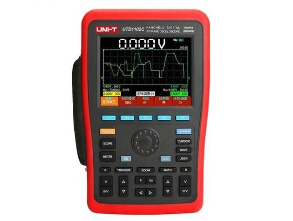 Unit UTD1102C El Tipi 100Mhz Dijital Osiloskop