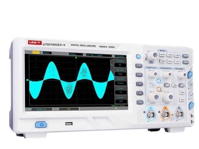 Unit UTD2102CEX-II 2 Kanal 100MHz Dijital Osiloskop